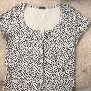 Cropped brandy Melville tops